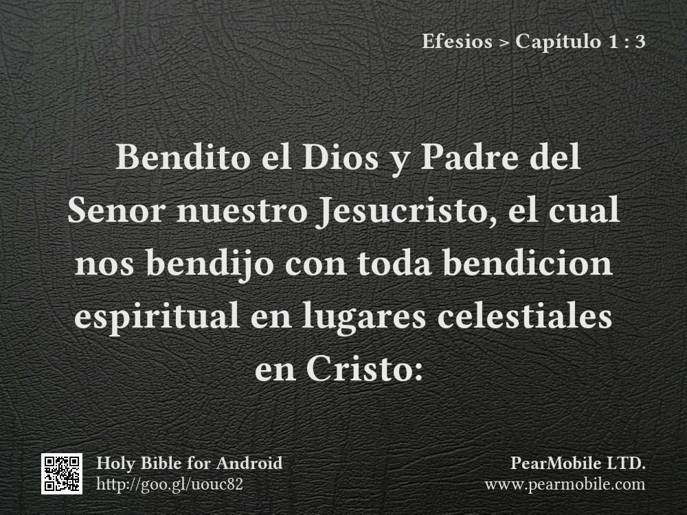Efesios, Capítulo 1:3